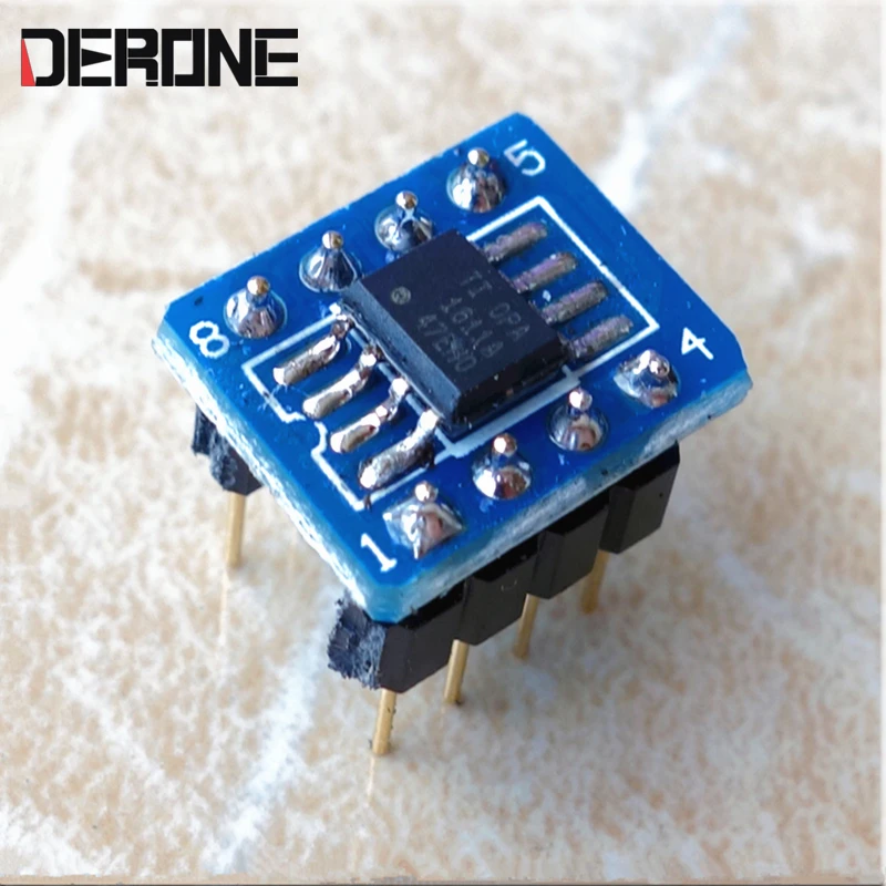 1 piece opa1611  single op amp for dac headphone amplifier pre amplifier  OPA1611  Operational amplifier chip patch to pin