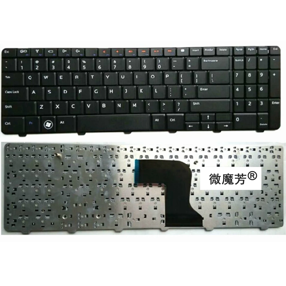 US Black New English laptop keyboard For DELL N5010 15R N5010D M5010 M501R For Inspiron 15(INS15VD-1318 1308)1316 Ins15RD