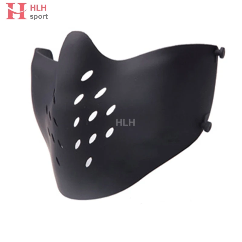 Hlhsport New Mesh Face Mask Tactical Face Shields Airsoft Hunting Military Party Movie Camo Ghost Combat Mask