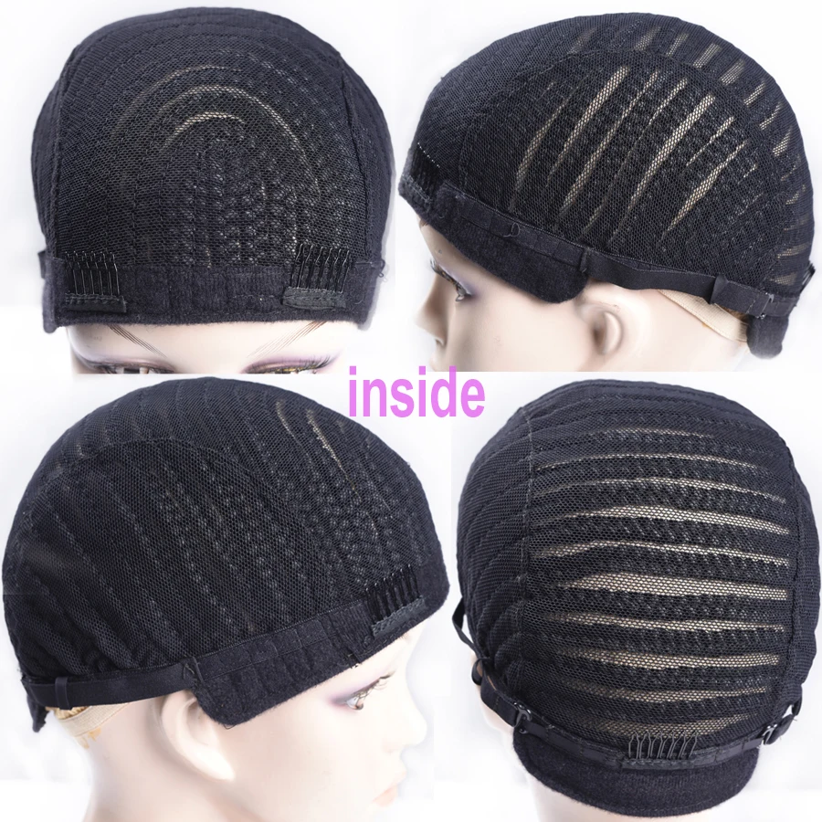 Super Elastic Cornrow Cap For Weave Crochet Wig Caps For Making Wigs Small Crochet Weaving Braid Cap Wig Net Black Color 1PC