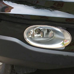 Auto Front Nebel Licht Lampe Ring Trim Für Honda CRV CR-V 2010 2011 Auto Styling Molding Außen Teile zubehör ABS 2 Teile/satz