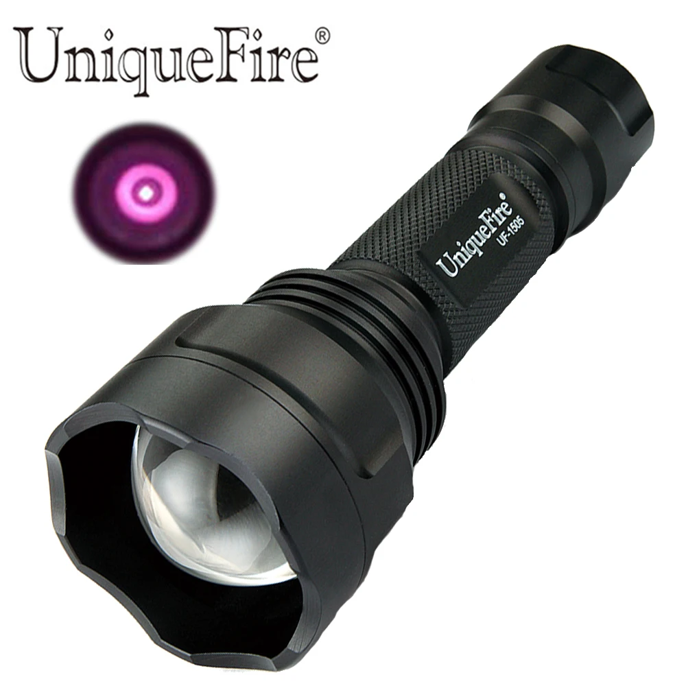 

UniqueFire Portable Lighting UF-1505 940nm IR Led Flashlight With 38mm Convex Lens Zooming Rechargeable Hunting Lamp