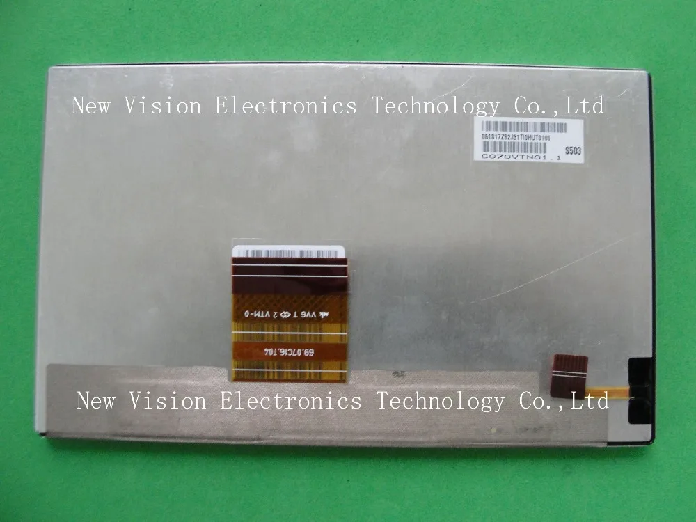 

C070VTN01 C070VTN01.1 Original 7 inch LCD Screen Display panel
