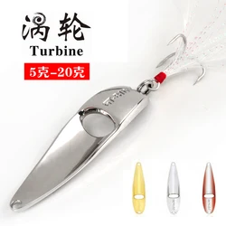JUYANG Metal Lure Spoon Fishing Lures 5g 10g 15g 20g winter Hard Baits  Metal Material Fishing Tackle