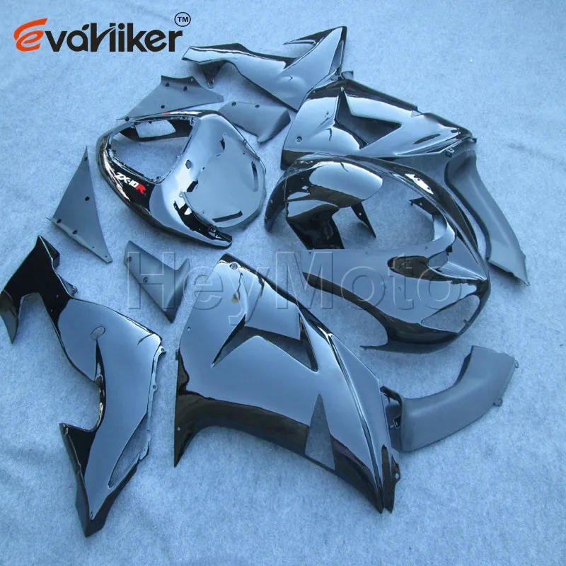 Motorcycle Fairing for ZX10R 2006 2007 black ZX 10R 06 07 ABS plastic Motorcycle cowl kit H3