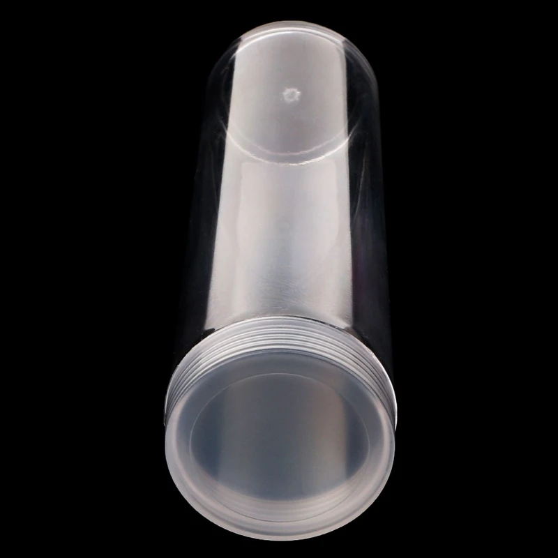 Round Plastic Storage Tube With Screw On For 27mm Or Holder Capsules