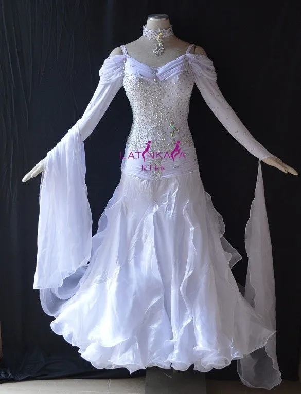 

KAKA DANCE B1512,New Ballroom Standard Dance Dress,Waltz Competition Dress,Ballroom Dress,ballroom competition dance dress