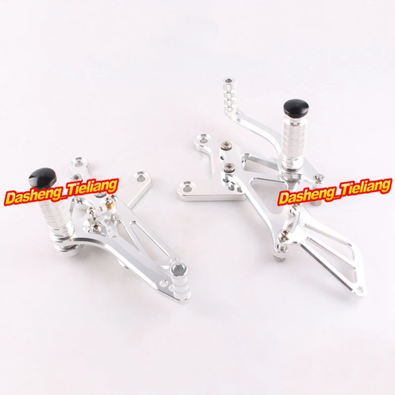 ZX6R 2005-2008 Footpegs Rearset Rear FootPeg For Kawasaki ZX-6R 2005 2006 2007 2008 Adjustable Motorcycle Accessories 1Pair