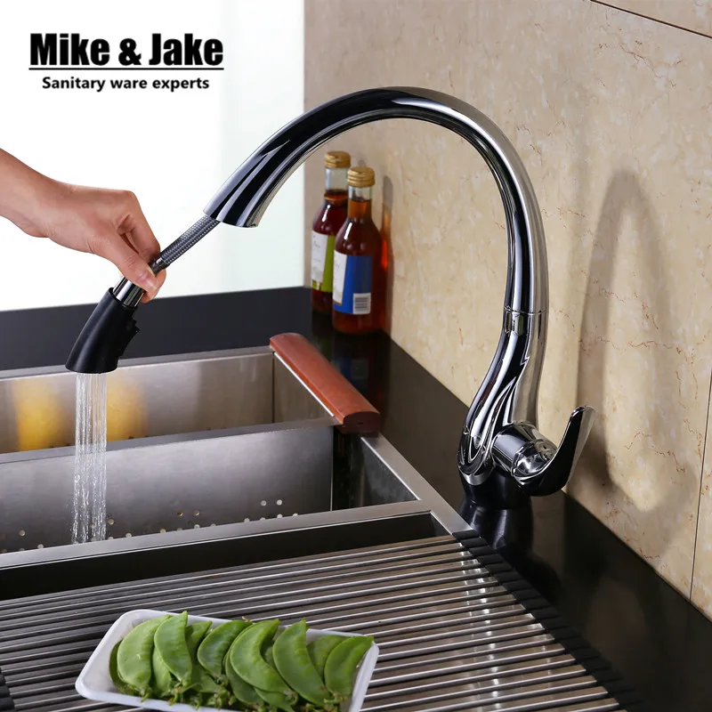 

2015 smoked pull out kitchen faucet pull down sink swan faucet kitchen tap torneira cozinha kitchen mixer tap