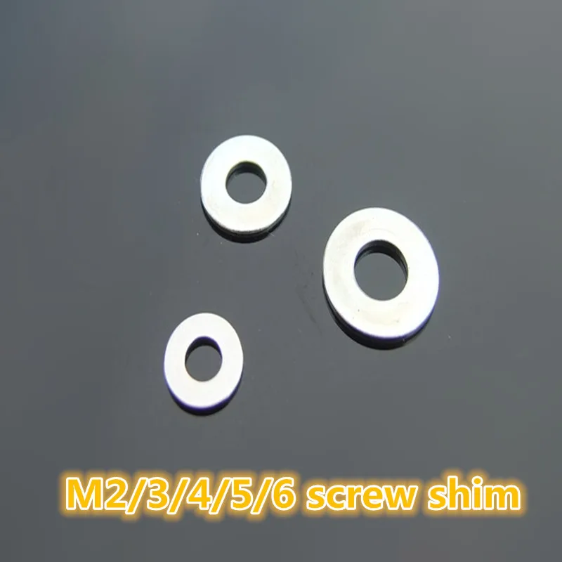 10pcs/pack K848 Nickel Plating Metal Screw Shim fit M2/3/4/5/6 Flat Meson Washer Free Shipping Russia