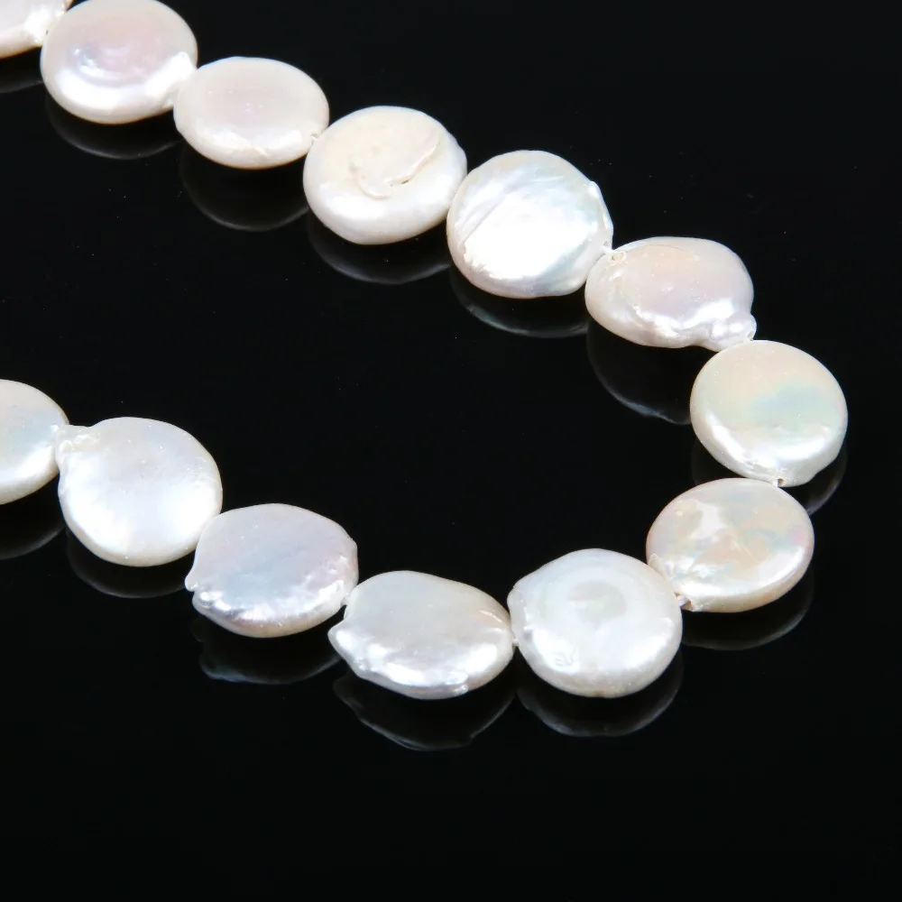 

Natural Freshwater Pearl Beads High Quality 38cm Punch Loose Beads for DIY Women Elegant Necklace Bracelet Jewelry Making