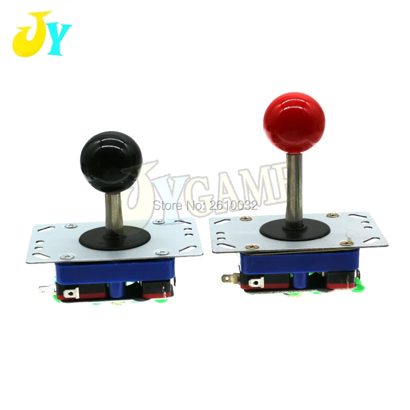 Zippy Joystick 45mm Long Shaft /27mm Short Shaft Joystick With 10 Colors Top  Ball For Raspberry pi Arcade DIY Parts