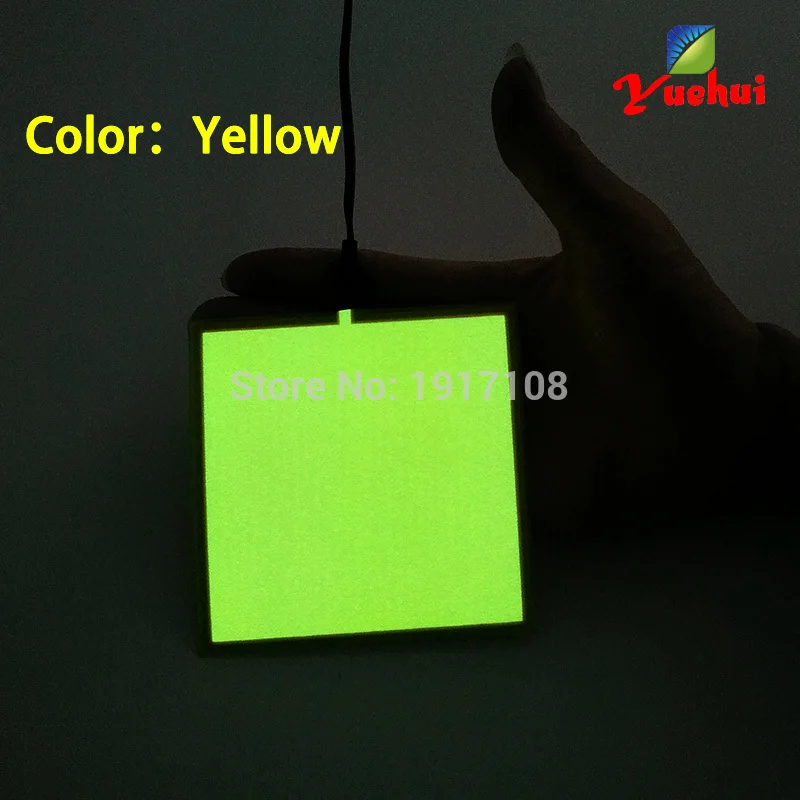 NEW 6colors for choosing10X10CM el sheet el panel el backlight for car,house,party,dispaly,holiday, Glow Party Supplies