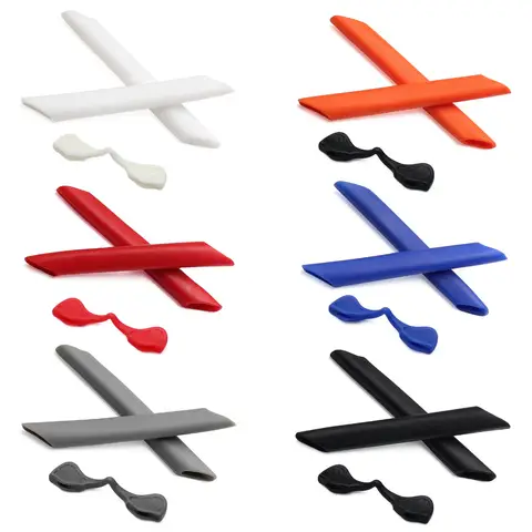 Bsymbo 실리콘 교체용 이어삭스 및 코 패드, Radarlock Path Edge 선글라스용