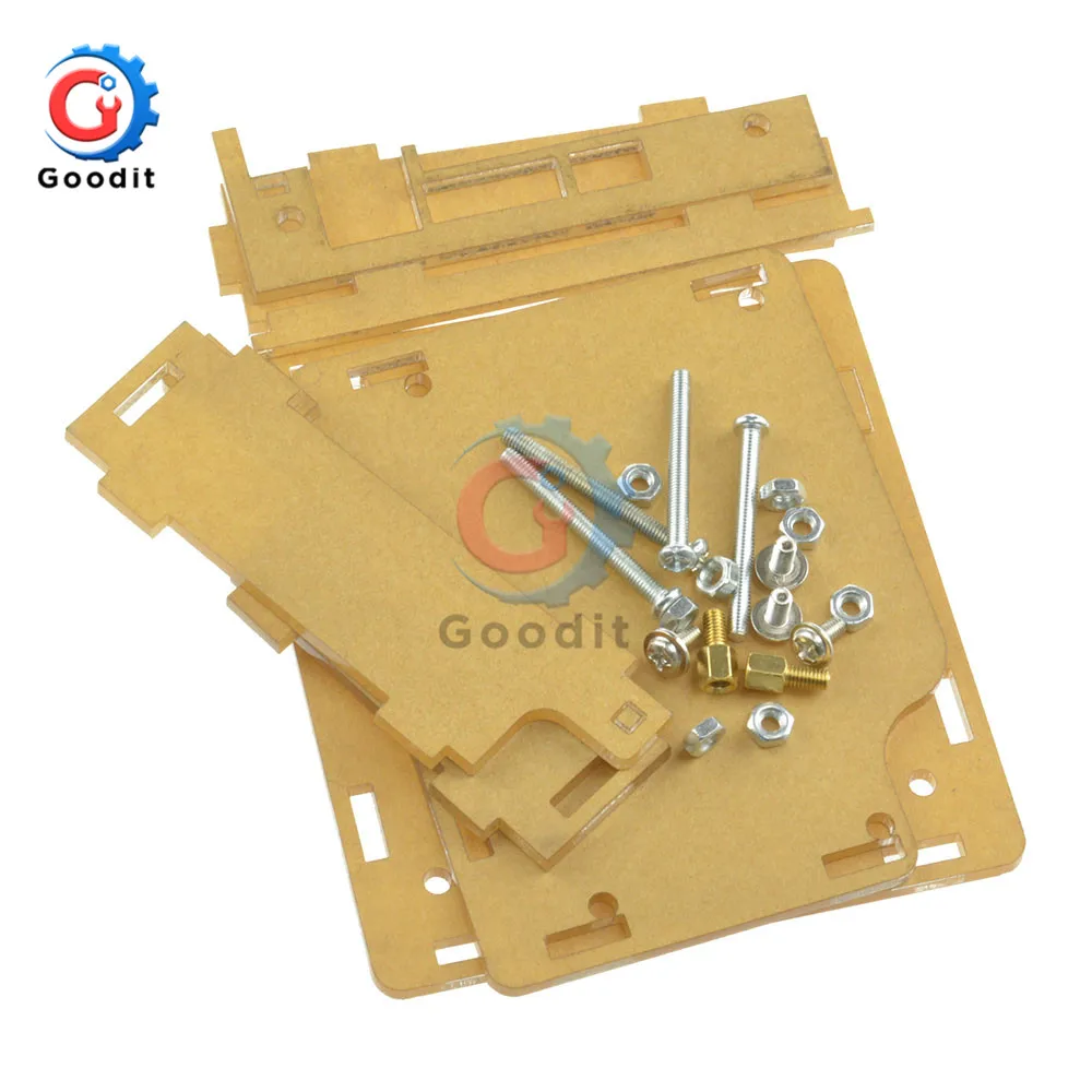 Acrylic Shell Case For Inductor Capacitor ESR Meter MG328 M328 Multifunction Transistor Tester