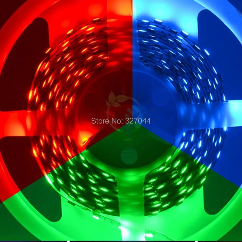 RGB 5050 Flexible DC 24V LED Strip Red Blue Green Yellow RGB Color Waterproof IP65 Epoxy DC 24V LED Strip Car Using