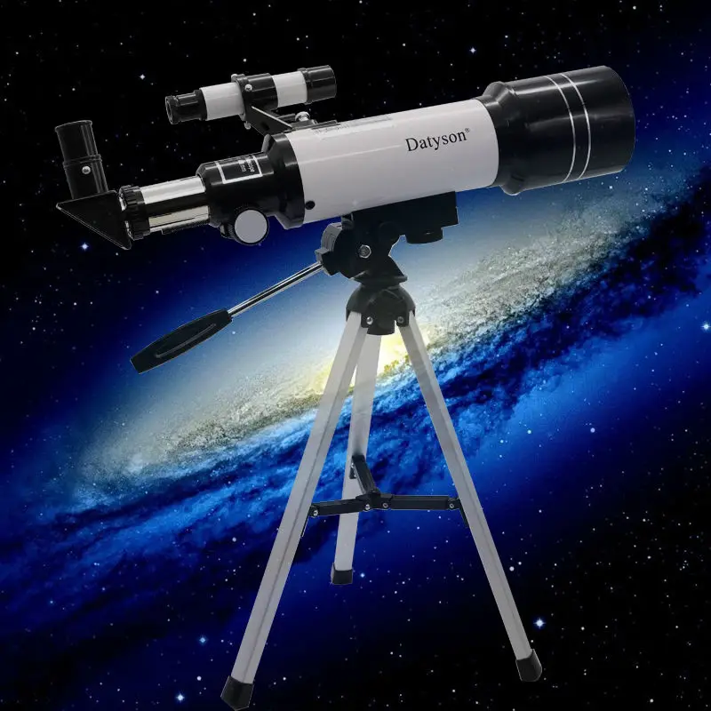 F40070M HD Astronomical Telescope with Tripod Monocular Moon Bird Watching Kids Gift Match Phone Adapter