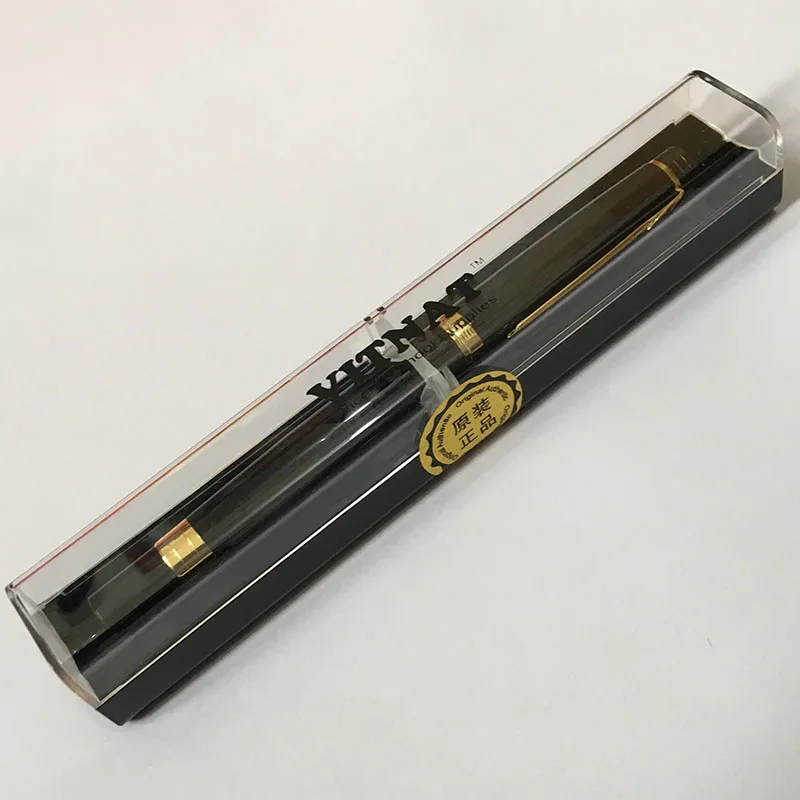 TOP Customized Ballpoint Pen Matte Black Ballpoint Pen Gold Clip Office Supplies,  with Box