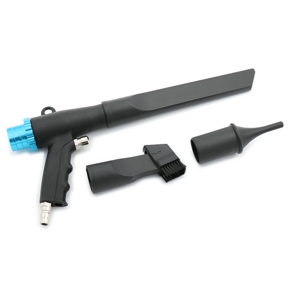 High Pressure Vacuum Blow Gun Dual Function Pneumatic Vacuum Cleaner Kit Air Blow Suction Gun Tool Set