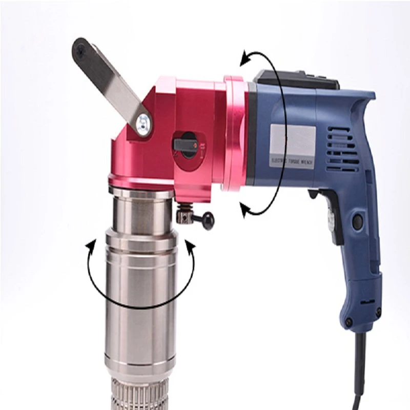 Wysoka wydajność 220V 60Hz zakrzywiony elektryczny klucz dynamometryczny 1-1/2 "129mm 1000-6000Nm elektryczny klucz dynamometryczny 3.5 obr/min brak prędkość ładowania