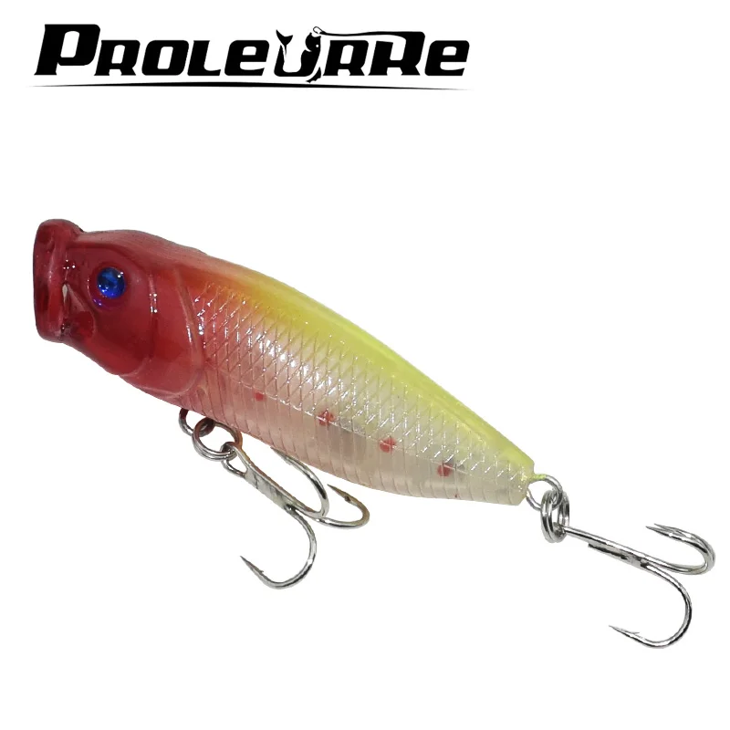 

1PCS Popper Fishing Lure 6.5cm 8.5g Hard bait Pesca Topwater Wobblers Isca Artificial Swimbait Floating Crankbait Fishing Tackle