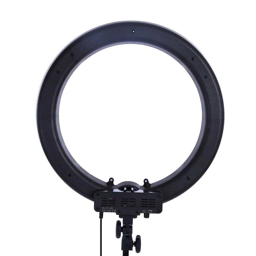 55W 18 inch Camera Phone LED Ring Light Photography studio Dimmable Ring Lamp With Stand Tripods For TikTok Youtube Vlog Video