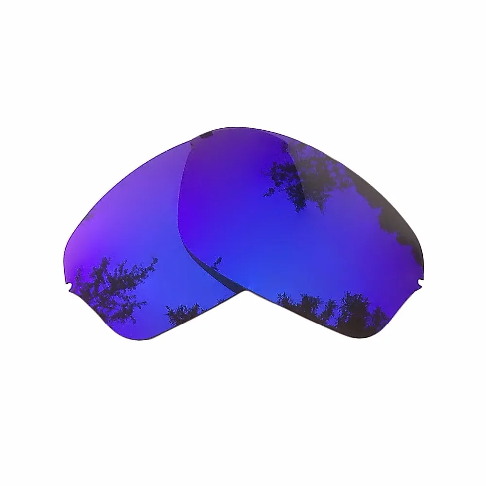 Purple Mirrored Replacement Lenses for Oakley Half Wire 2.0 Sunglasses Frame 100% UVA & UVB Anti-Reflective