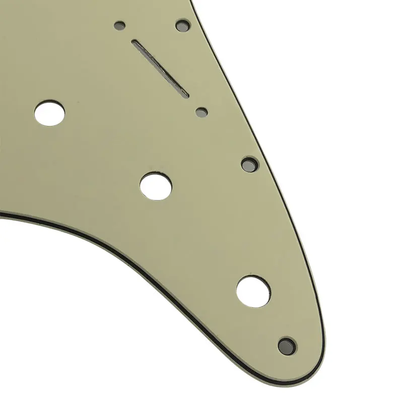 Pleroo Custom Great Quality Guitar Parts 2 P90 Strat Guitar PICKGUARD For US 11 Screw Holes Strat 2 P90 Humbuckers