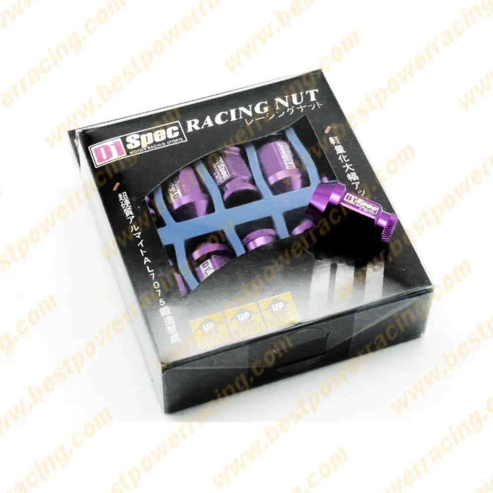 20pcs JDM M12 x 1.25 Racing Lug Wheel Nuts Screw For Honda Ford Toyota golden