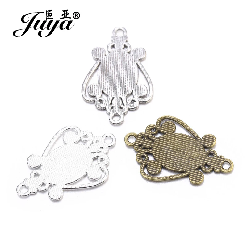 10 sztuk/partia 10x14mm wewnętrzna rozmiar owalne Cabochon baza Fit 10x14mm szklane dla wisiorek naszyjnik DIY akcesoria do wyrobu biżuterii ustalenia — zdjęcie 6