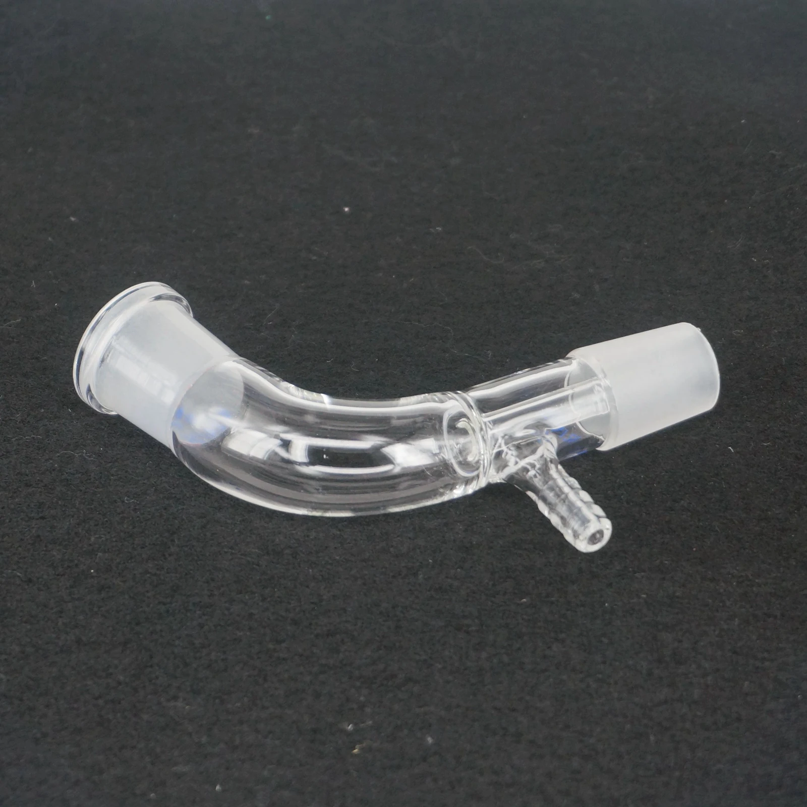 Récepteur de vide en verre de laboratoire, Joint 24/29, coude à 105 degrés, adaptateur de démontage, tête de Distillation