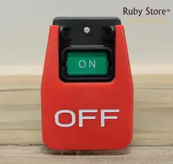 HY56 Push Button Safety Switch For 220V/380V Table Saws Router Tables, Industrial Electrical Appliances and Similar Devices