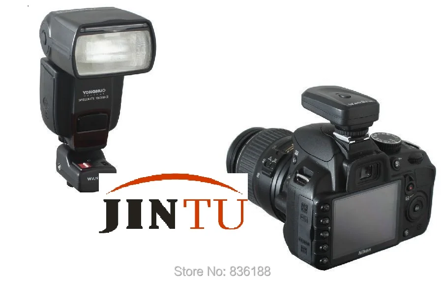 JINTU PT-04 4 channels wireless studio flash trigger for Canon NIKON PENTAX YONGNUO Flash speedlite for camera