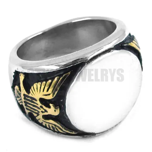 Classic Masonic Ring Stainless Steel Jewelry Freemasonry Mason Eagle Scout Biker Men Ring SWR0243A