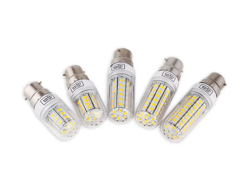 B22 Bayonet LED Corn Lights SMD 5730 Energy Saving Bulbs 7W 12W 15W 20W 25W Leds Lamp Bombillas Light Lampada Ampoule Lighting