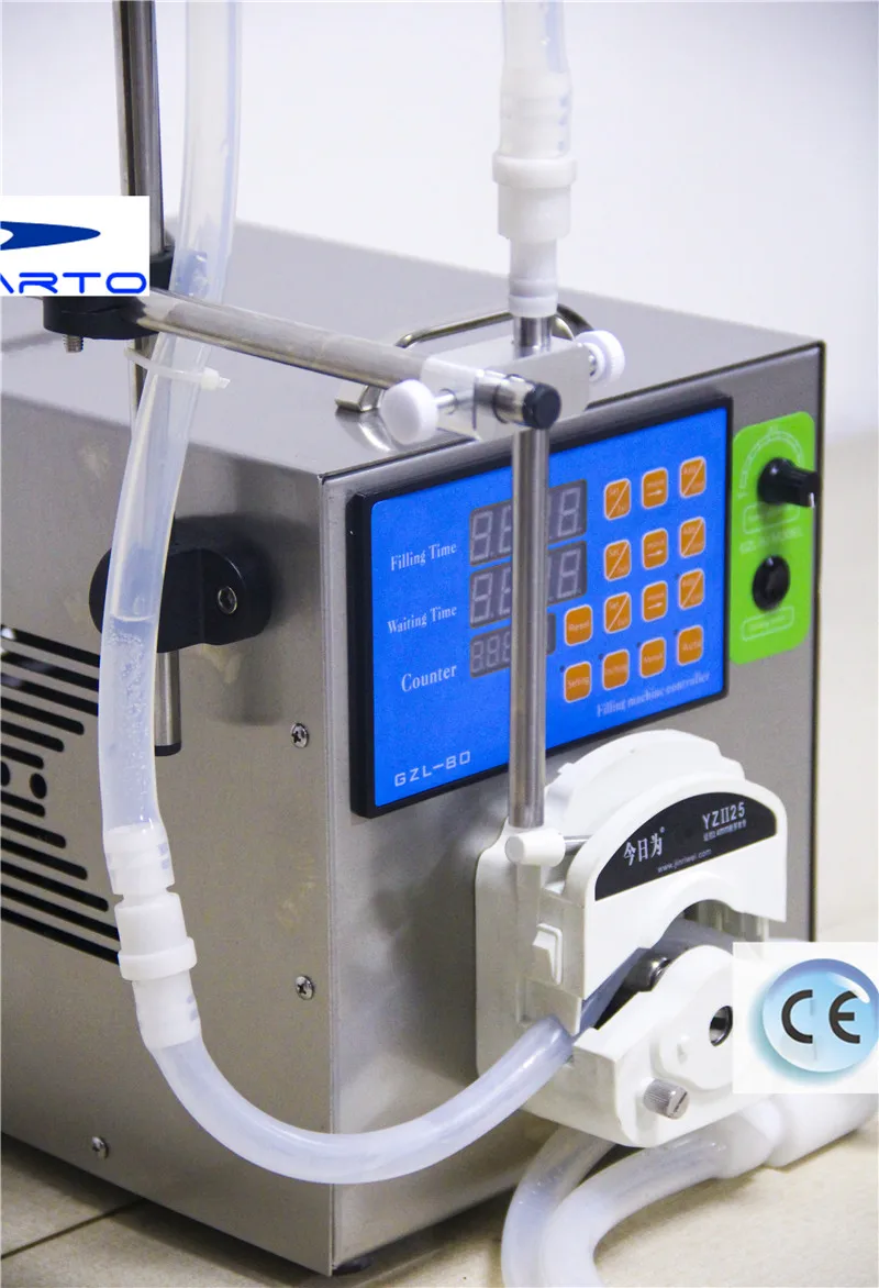 GZL-80 Sinparto electric nail polish filling machine e-liquid filling machine peristaltic pump with  1-4000ml/min for water