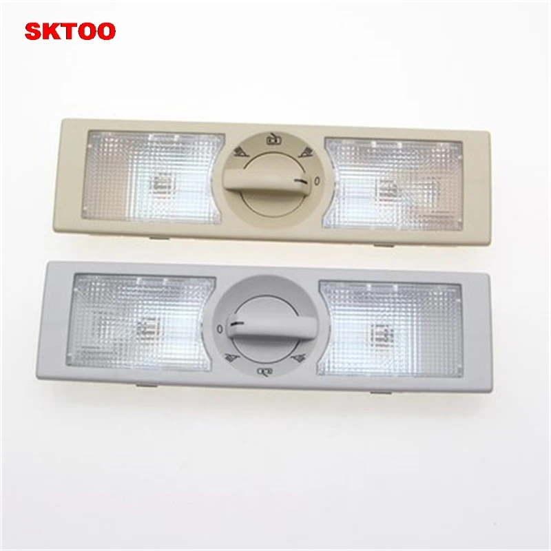 SKTOO Car Lights REAR Interior Dome Light Reading Lamp LIGHTS FOR Volkswagen POLO TOURAN SHARAN JETTA SKODA RAPID SEAT ALTEA