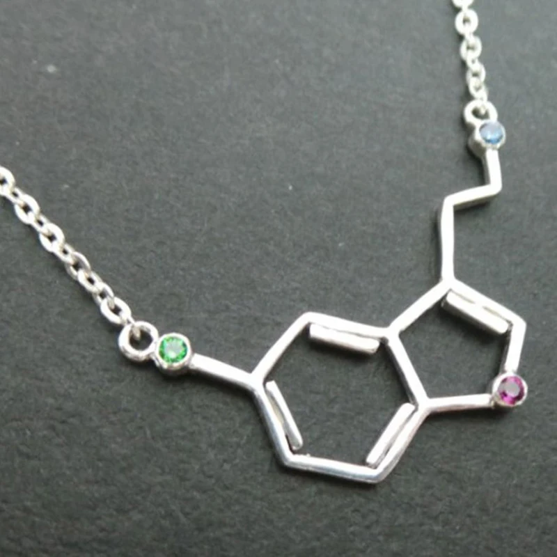 Dapomine Love Molecule Necklace