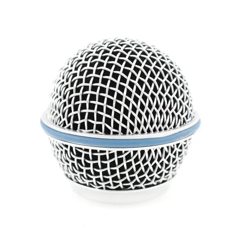 جديد استبدال الكرة رئيس شبكة ميكروفون مصبغة ل BETA58 BETA58A SM 58 SM58S SM58LC