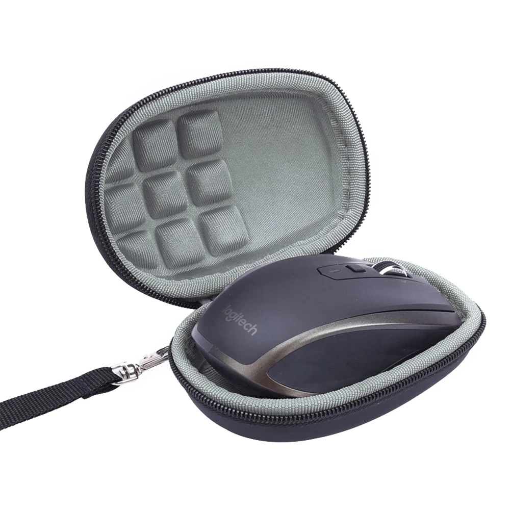 2019 EVA Mới Cứng Di Động Cover Dành Cho Chuột Logitech MX Anywhere 2S Di Động Không Dây Chơi Game-Du Lịch Bảo Vệ túi Bảo Quản