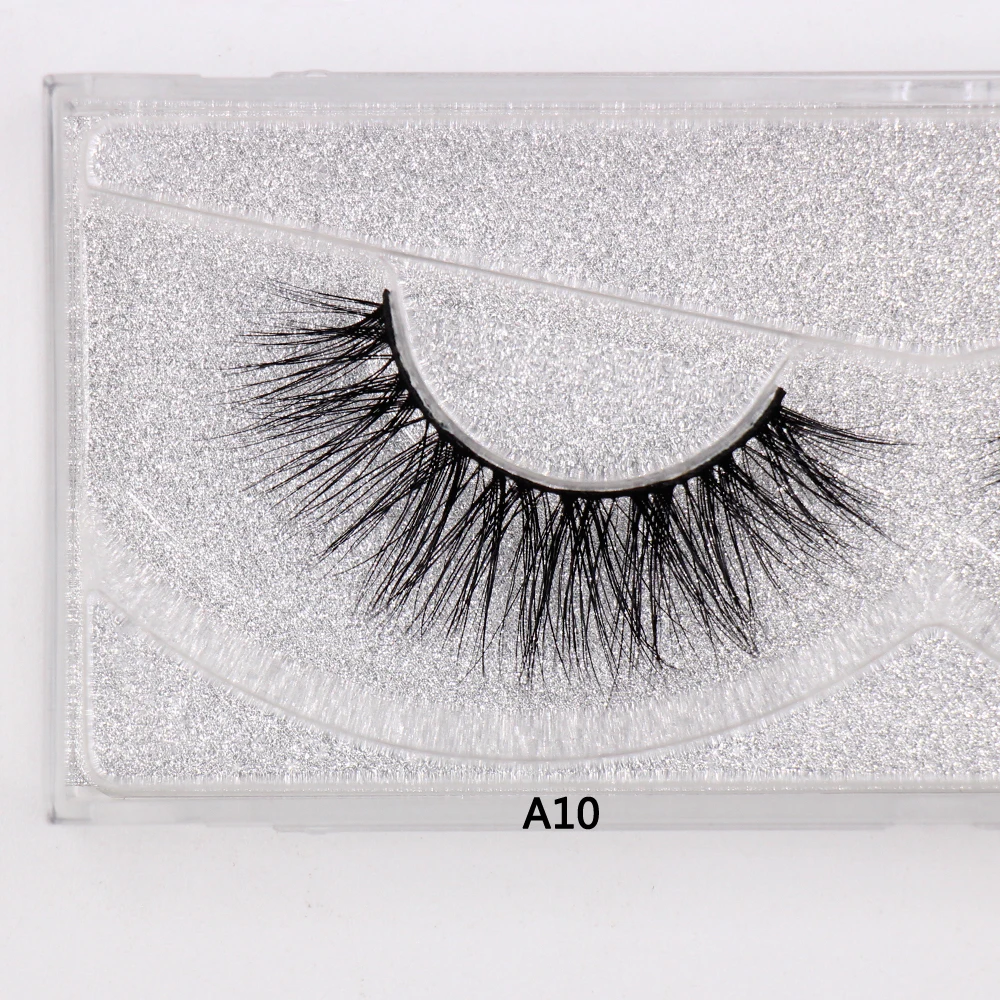 AMAOLASH Mink Eyelashes 3D Mink Lashes High Volume Crisscross False Eyelashes Fluffy Natural Long Lasting Eye Lashes Makeup