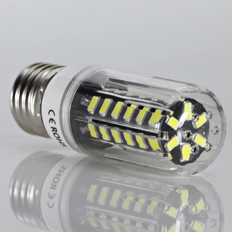 Bombillas Led Corn Bulb Ac Dc 12v 24v 36 48 60 Volt Super E27 7W 110v 220v Energy Saving Lamp 360 Degree Home House Candle Light