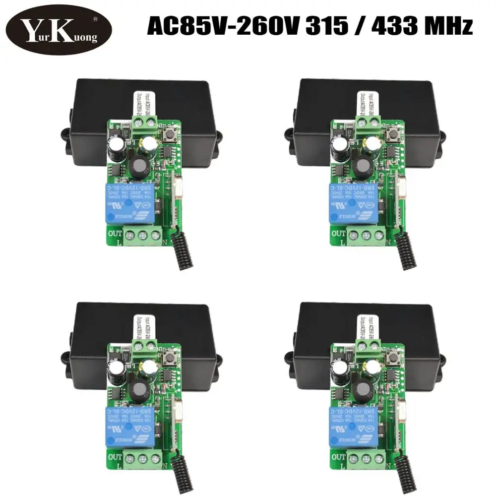 

Радиочастотный выключатель светильник дистанционным управлением, светодиодный В переменного тока, 433 в, 110 В, 220 В, светодиодная лампа, беспроводные переключатели для коридора, комнаты, настенной панели, переключатель 240