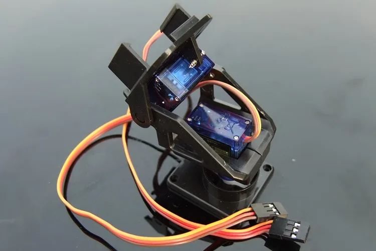 20 FPV управляющая модель/наклон fpv аэрокамера миниатюрная нейлоновая пластиковая FPV PTZ двойная осевая рулевая передача