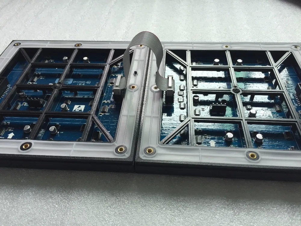 P6 Módulo LED Externo para Parede de Vídeo, Colorido, 192X192mm, 32X32 Pixels, 1/8 Scan, SMD, RGB, Tela