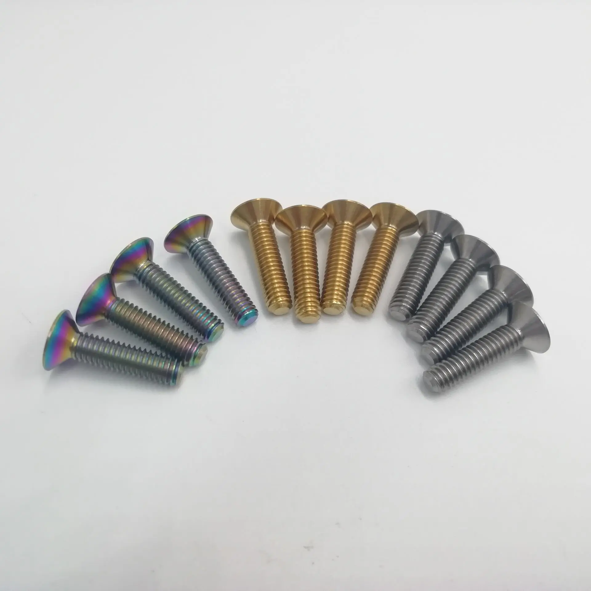 Colorful Titanium/Ti bow tie Bolts/Screws*4pcs fit For SpeedPlay Zero,Light Action&X Pedal