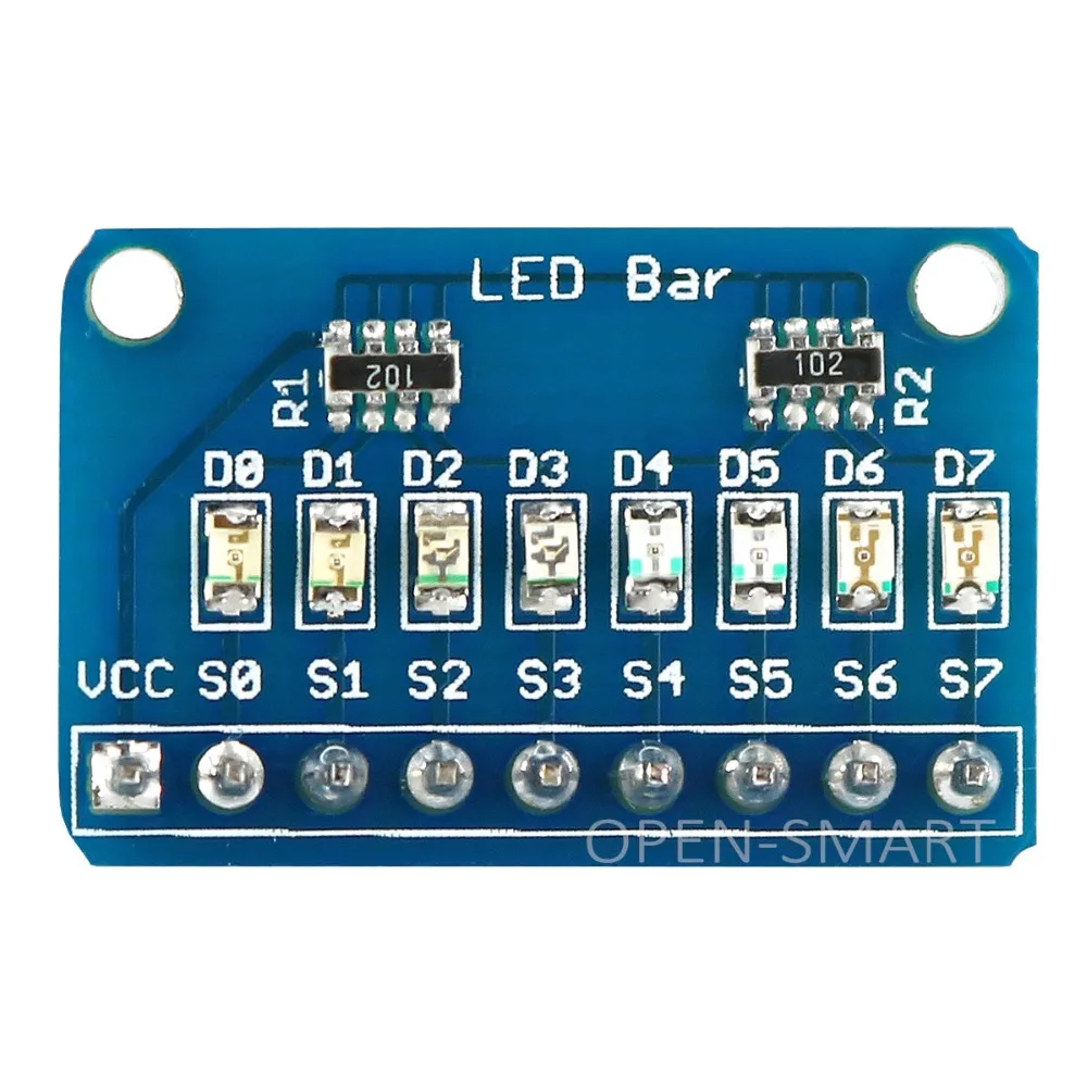 bitte 8 bit: Der ultimative 8-Bit-LED-Bar-Modul-Test für Arduino und MCU-Entwicklung