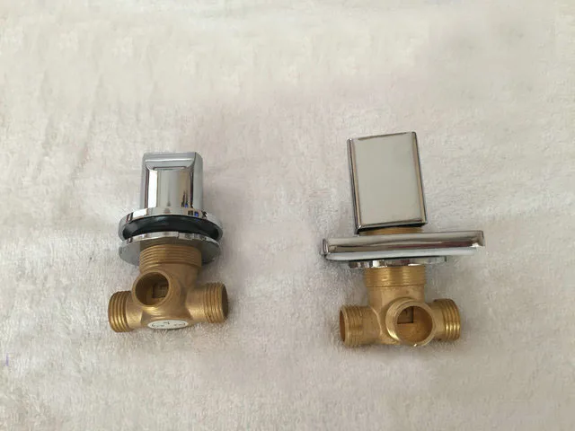 1 In 2 Out Conceal Install shower mixing valve , Concealed bathroom cabinet set shunt valve, Faucet water segregator mixer