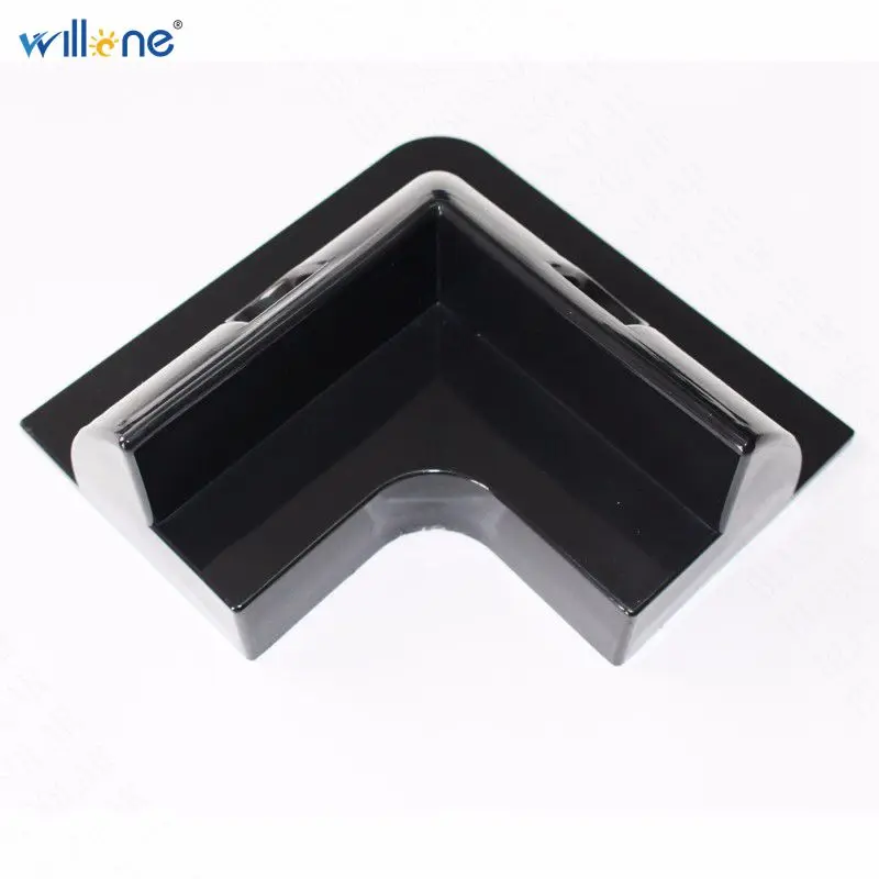 Willone 5pcs black ABS solar bracket mounting kits for RV/Caravan