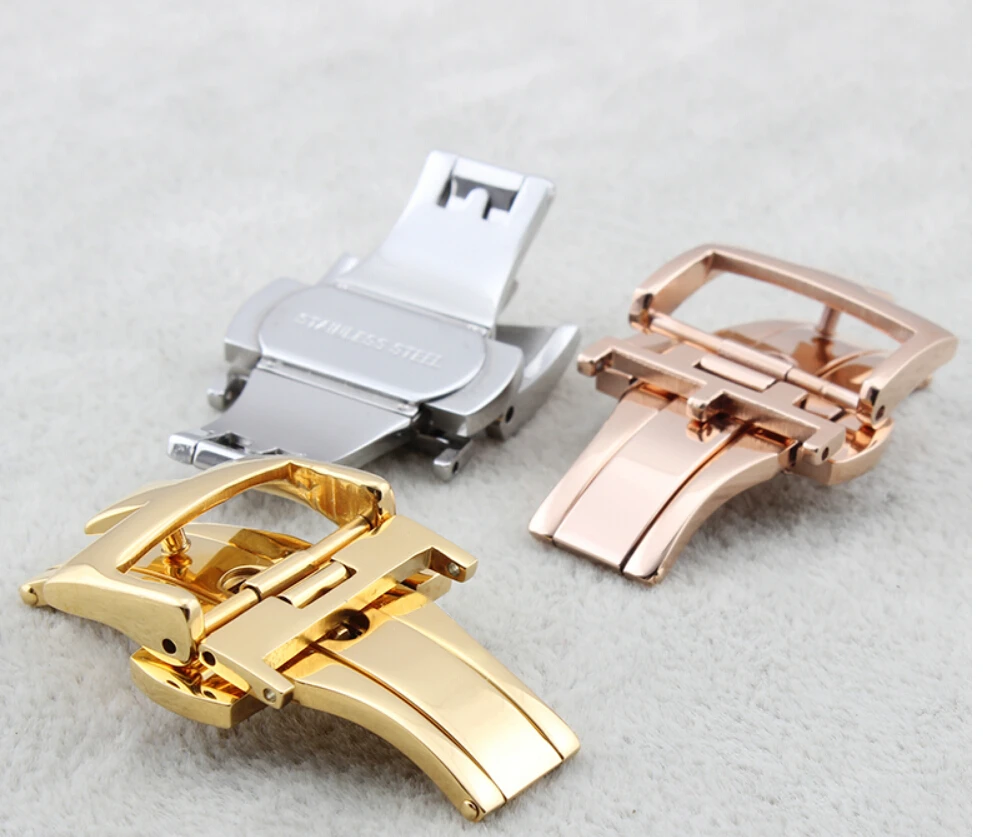 

Watch buckle 20mm Silver Watch Deployant Clasp Metal Watch buckles Free Shipping